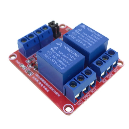 아두이노 2채널 릴레이 모듈 II RELAY-MODULE-2CH-II, 1개 1,760원