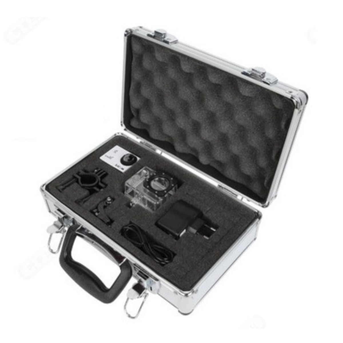 메모리폼 007 공구 가방 DIY 키락 넘버락 알루미늄 하드케이스, 1개, 키락_소형[EX497] 45,900원