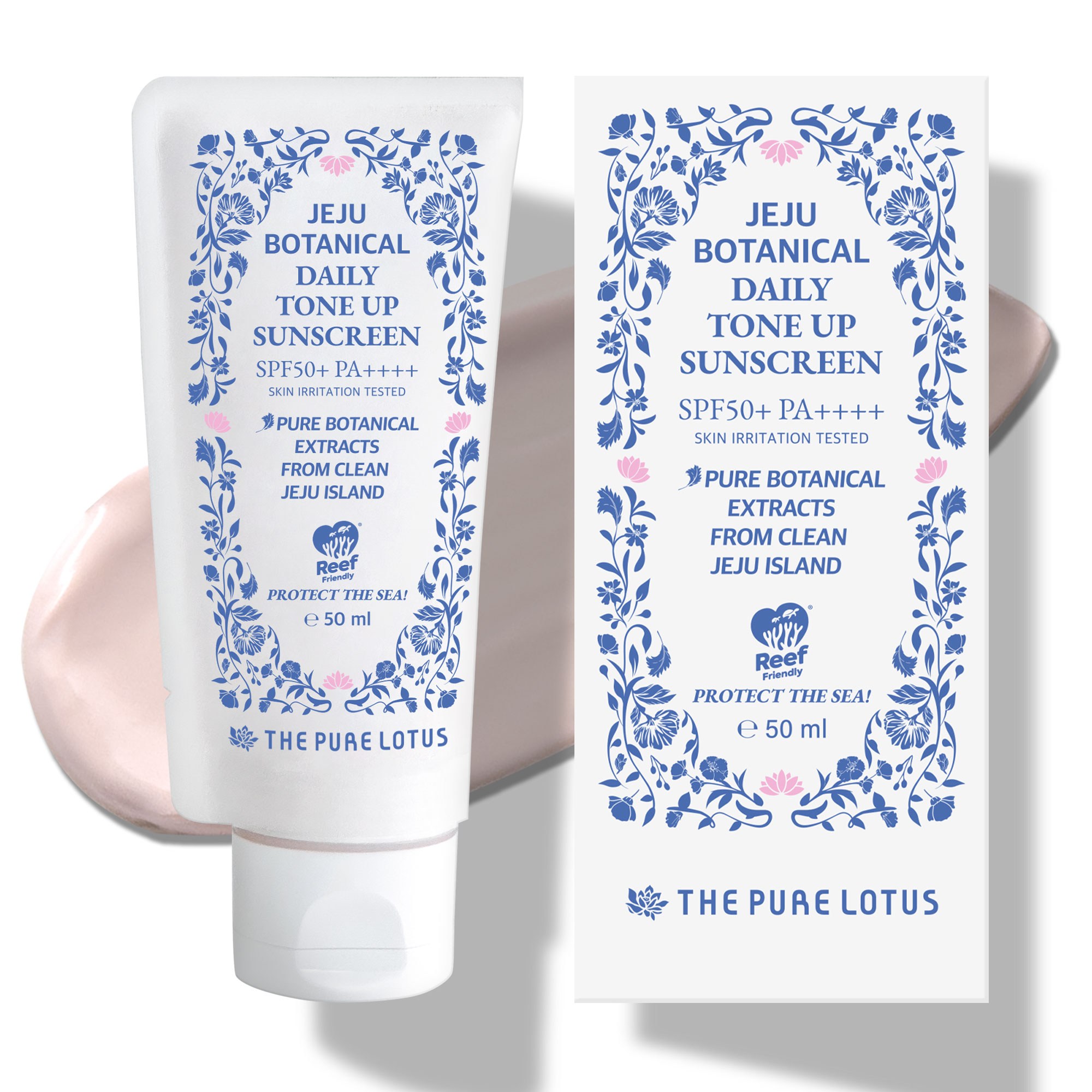 더퓨어로터스 제주보태니컬 데일리톤업 선스크린, 1개, 50ml 19,500원