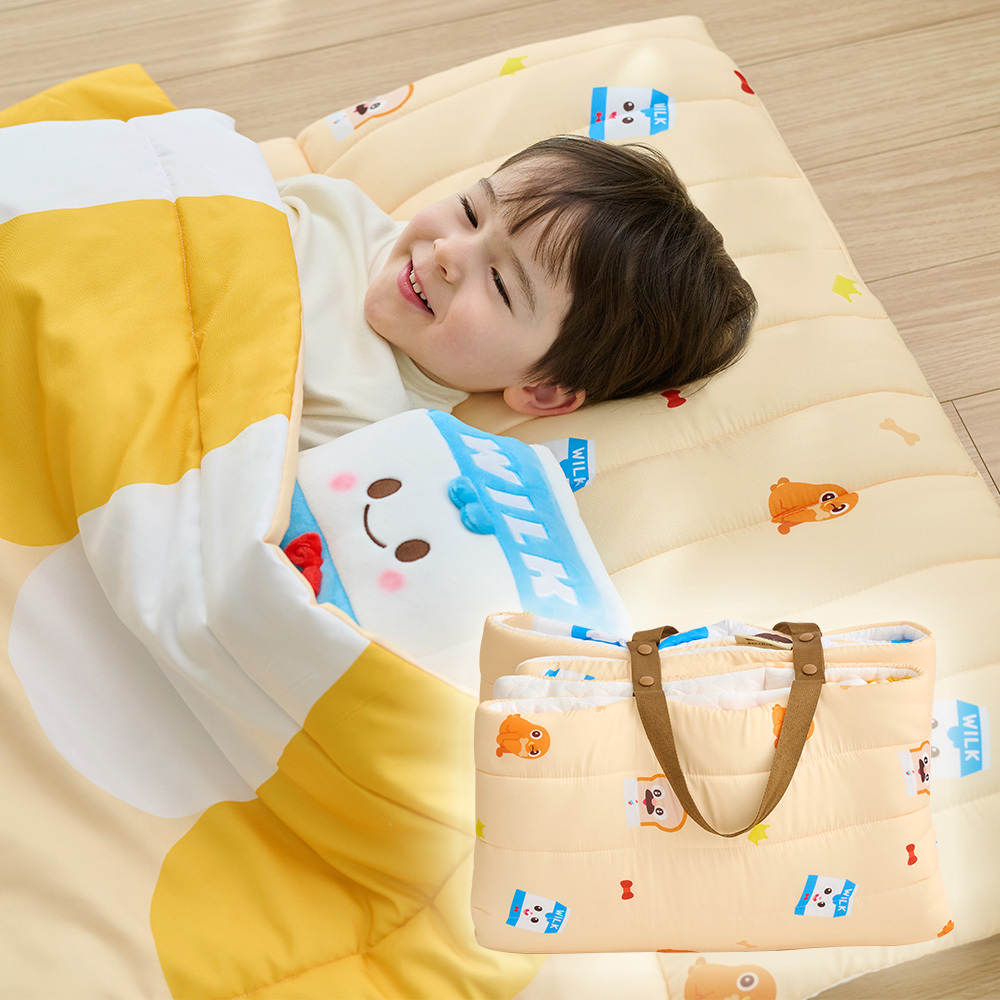 아띠래빗 양면 어린이집 낮잠이불 일체형, 브레드이발소, 현재가 89,900원