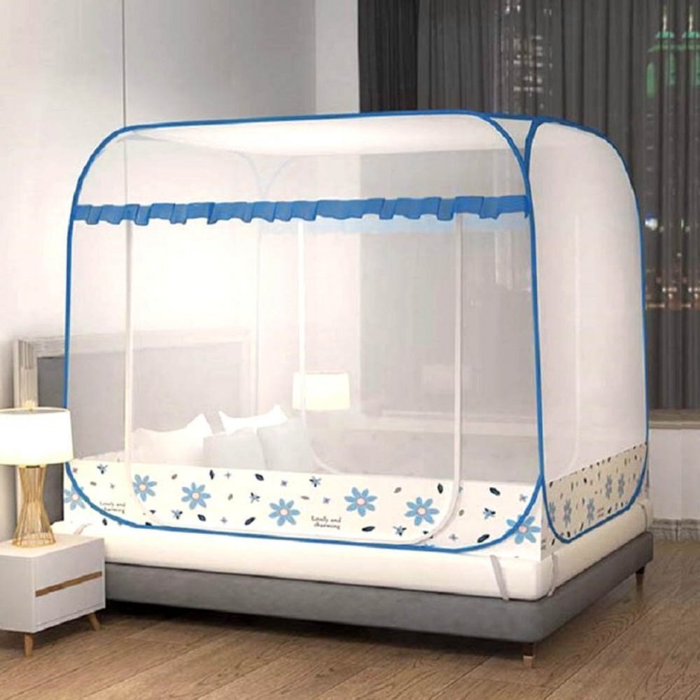 원터치 모기장 사각 팝업형 퀸사이즈 침대용 가정용 방충망, 상세페이지 참조 138,850원