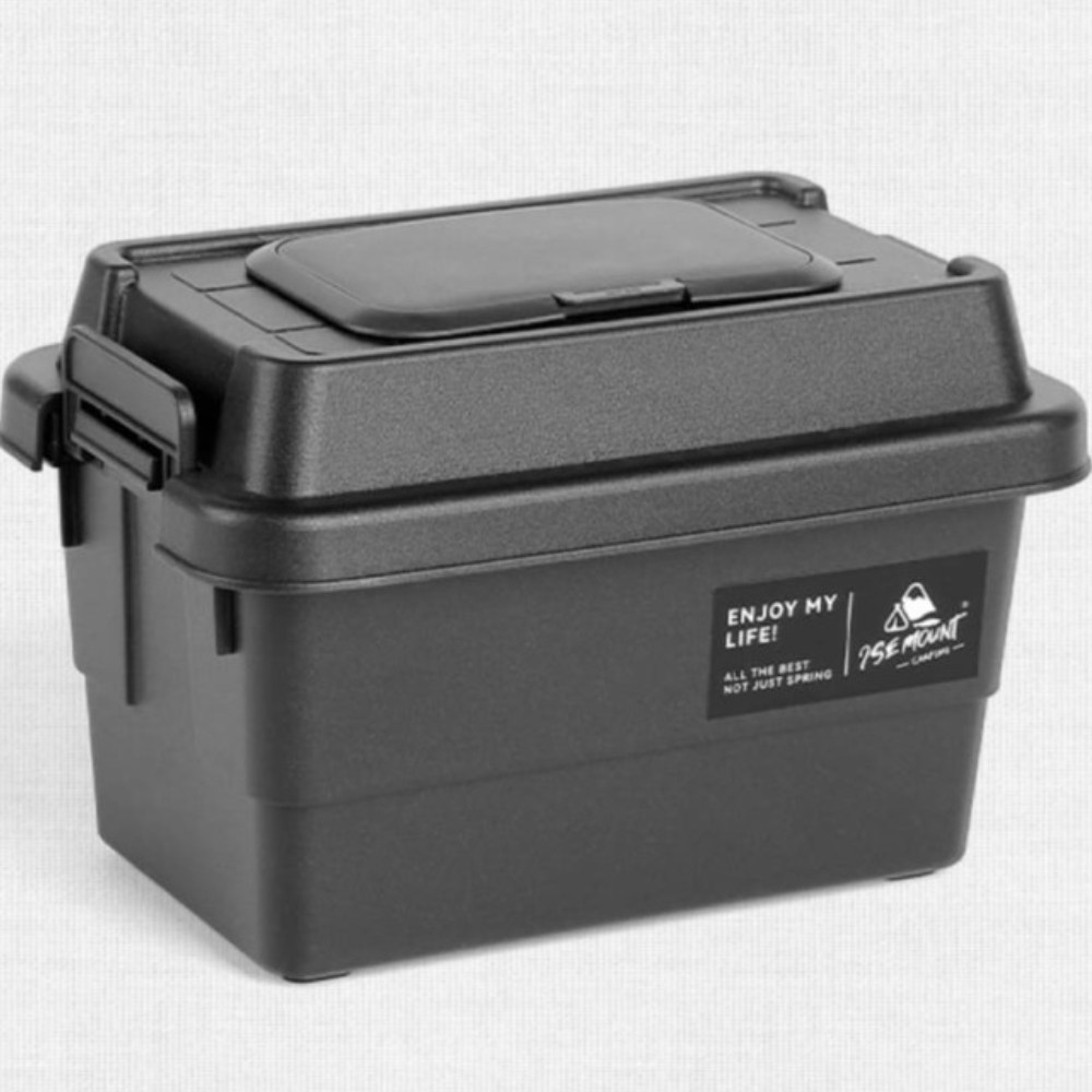 별별 차박 트렁크 정리 카고 박스 미니 차량용 수납함 캠핑 박스 블랙 7,400원