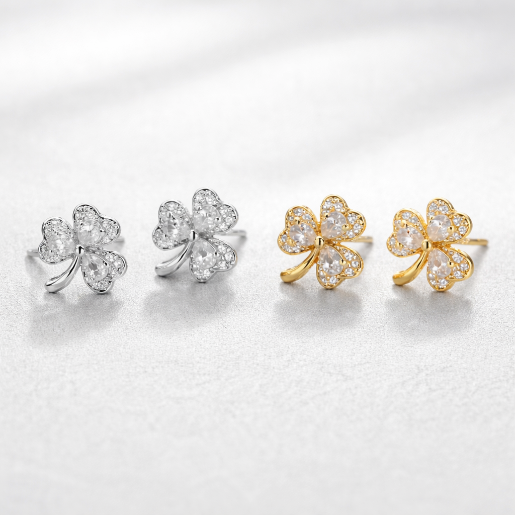 꽃잎 귀걸이 여성 데일리 심플 귀걸이 패션 주얼리 가벼운 미니 귀걸이 17,000원