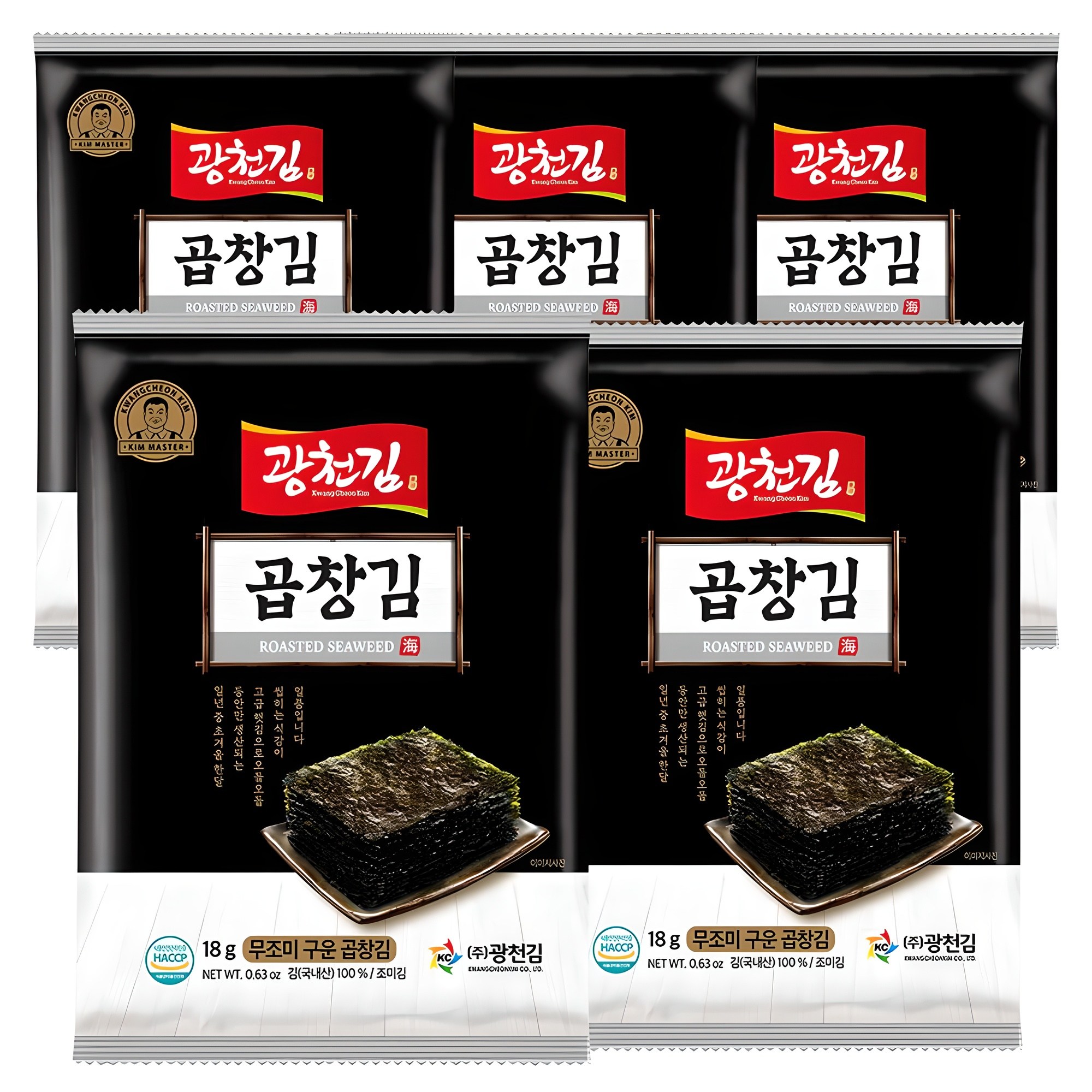 광천김 무조미 곱창 전장김 15,000원