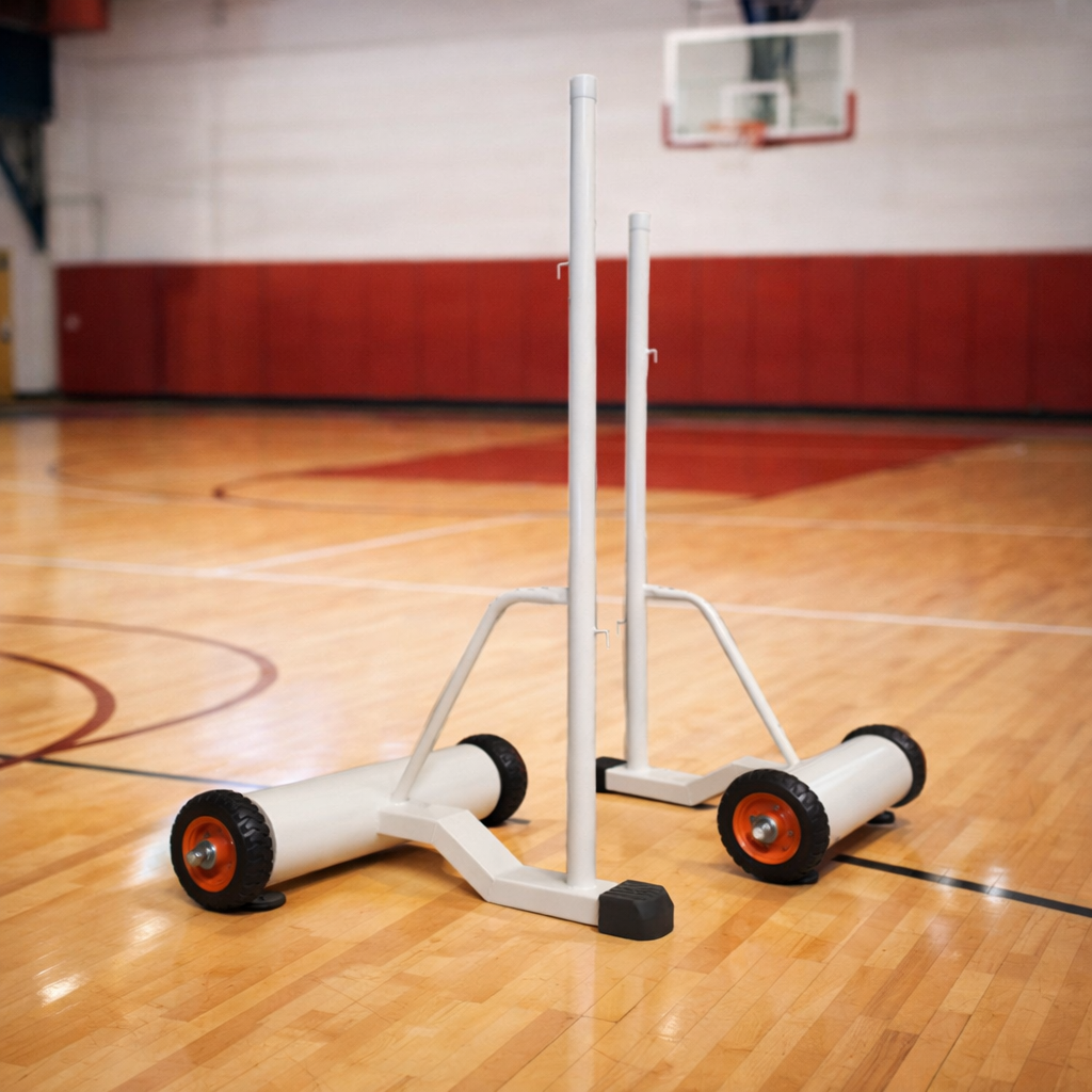 중앙카스포 배드민턴 네트 지주 롤러식 680,000원