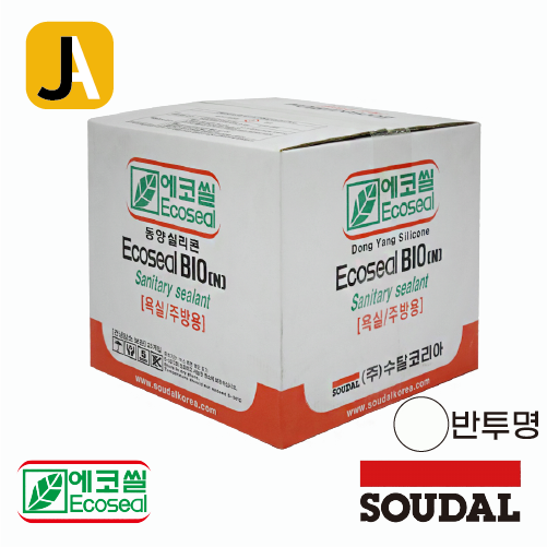 수달 동양실리콘 바이오 실리콘 반투명 박스 25개 에코씰 BIO 실란트 79,800원