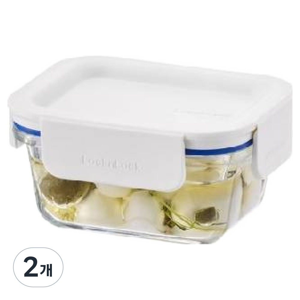 락앤락 더 클리어 직사각 밀폐용기 화이트 7,180원