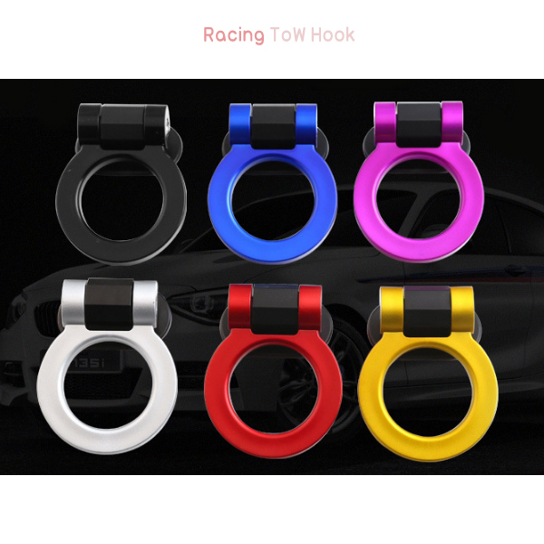 견인고리 차량용 로우후크 레이싱 튜닝용품 후크장식 링 레이싱악세사리 간편부착 10,750원