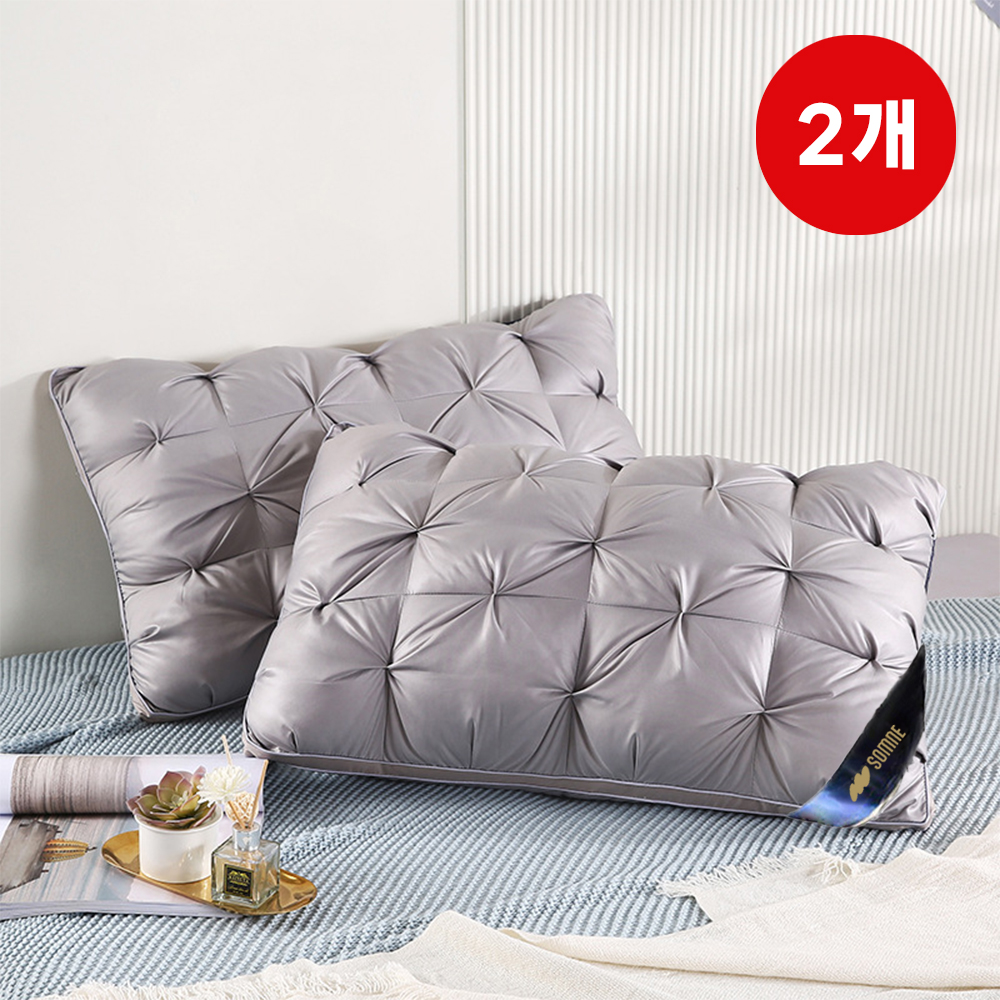 솜느 프리미엄 5성급 호텔 베개 1000g, 그레이, 2개 19,150원