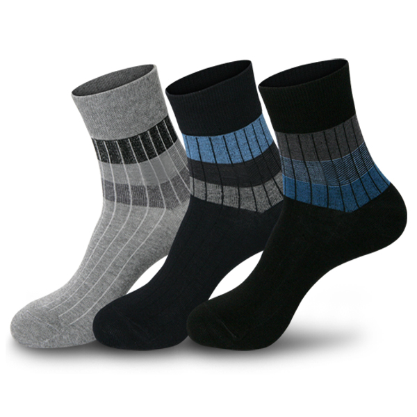 양말조아 국산 면100% 품질좋은 비지니스 정장 양말 세로선골지칼라 중목-8켤레 23,900원