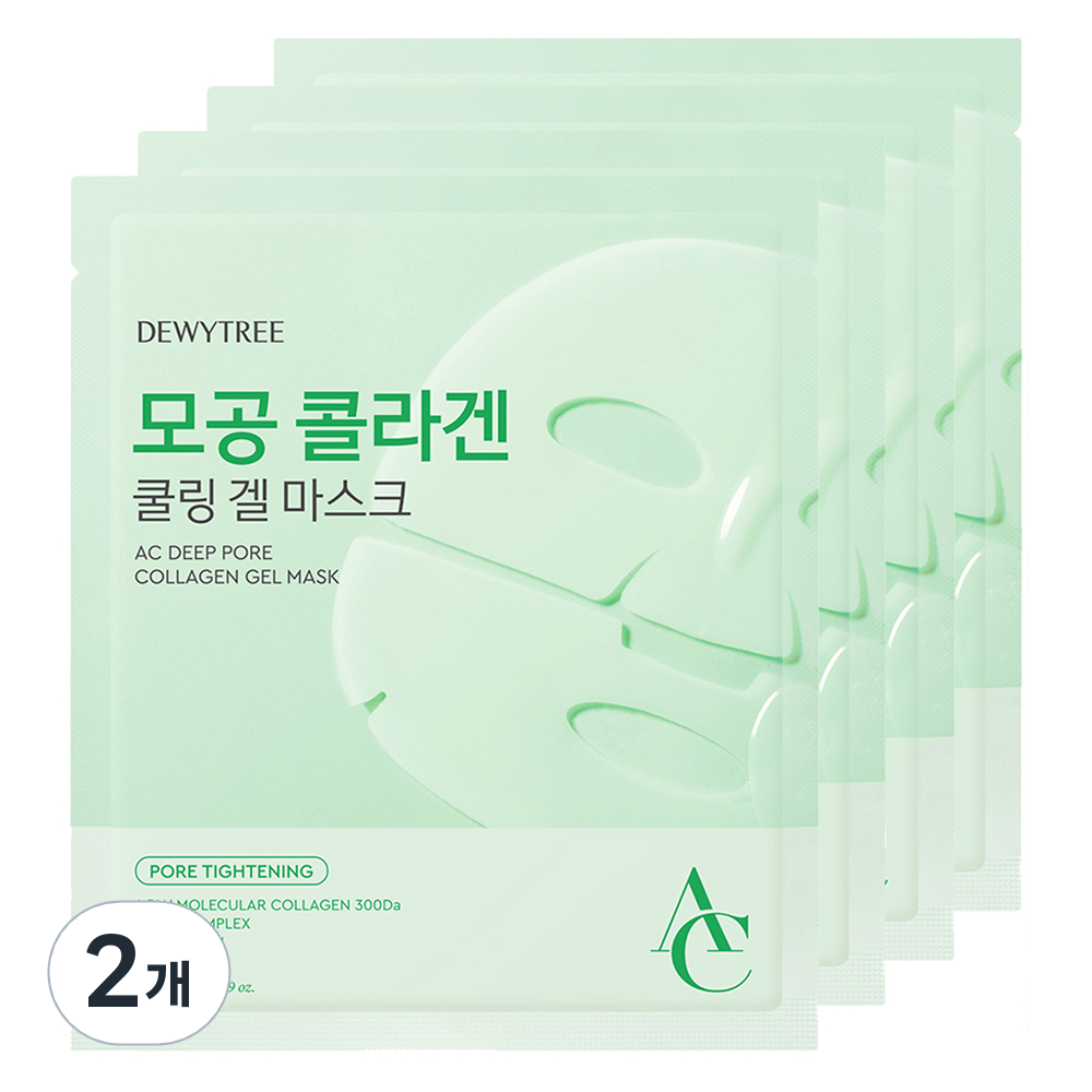 듀이트리 AC 딥 모공 콜라겐 겔 마스크팩, 4개입, 2개 27,800원