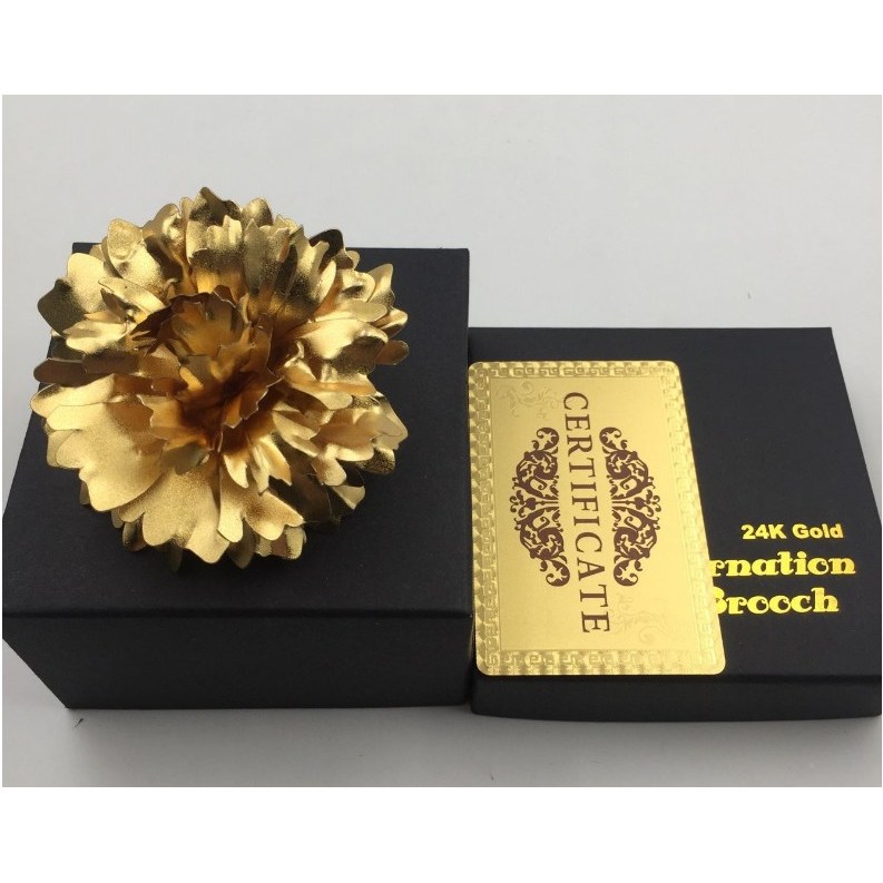 카네이션 골드브로치 어버이날 스승의날 카네이션 꽃브로치 18,900원