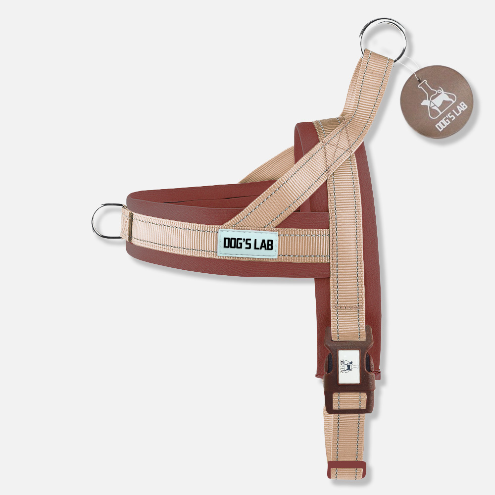 독스랩 강아지 하네스 가슴줄 L형 앞섬방지 소형견 중형견 앞고리 18,900원
