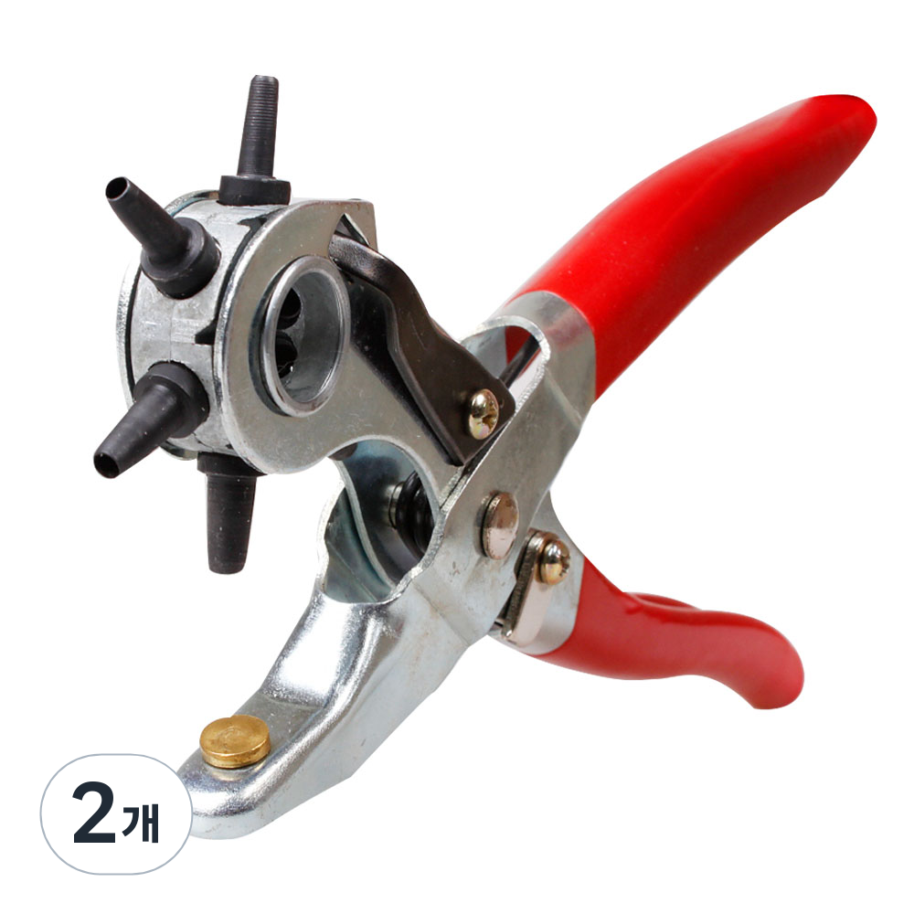 가죽 펀칭기 기본형 벨트 구멍 펀치 타공, 2개, (기본형펀칭기) 10,100원