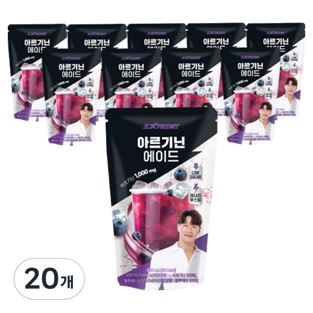 익스트림 아르기닌 에이드, 230ml, 20개 13,980원