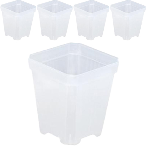 미화부장 다용도 투명 슬릿화분 1,600원