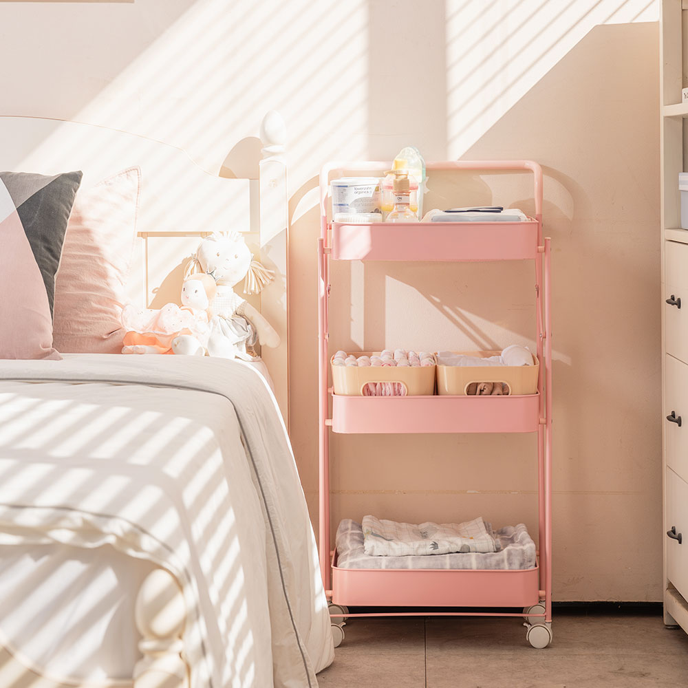 부하우스 3단 접이식 트롤리 1세트 19,900원