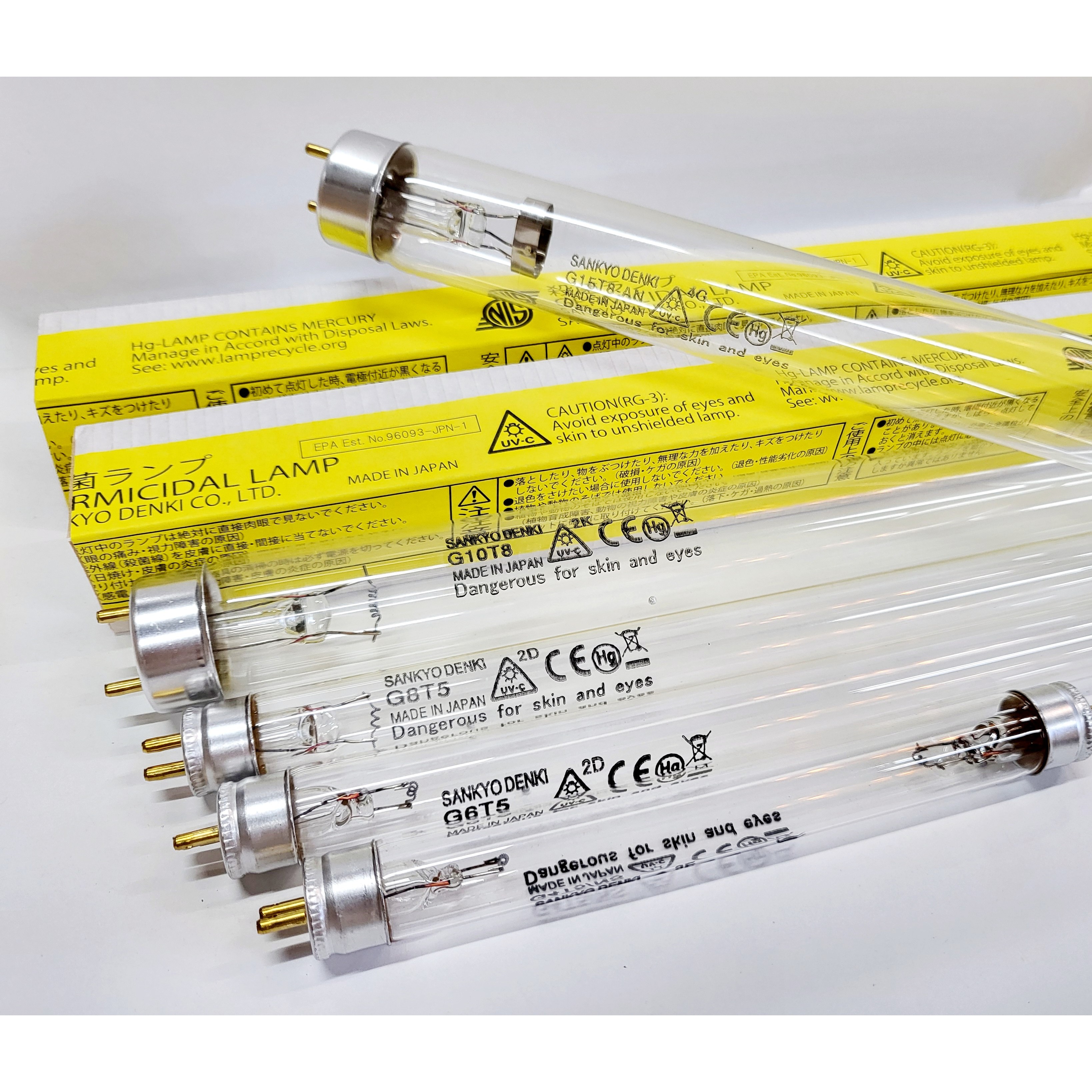 살균램프G8T5 칫솔살균 컵 건조기 UV램프 산쿄자외선 SANKYO DENKI 일제 4,400원