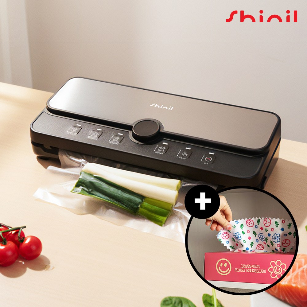 신일 진공포장기 음식 밀봉 압축기 냉장고정리 수비드 가정용 업소용 SJP-FS11000 169,000원