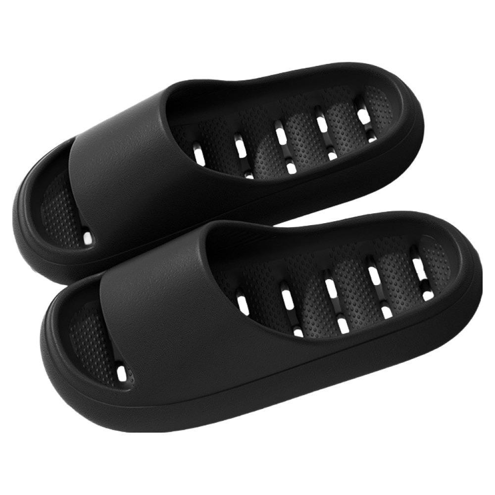 도림 도톰 비비드 물빠짐 미끄럼방지 EVA 욕실화, 블랙, 1개 5,900원