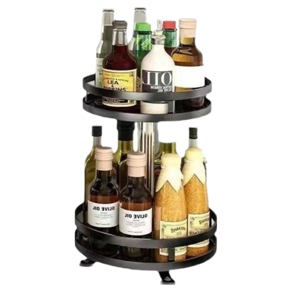 헬로우디 주방 회전형 다기능 원형 선반 2단 14,150원