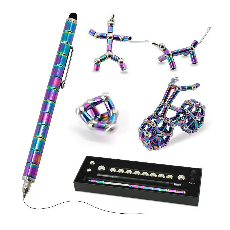 Onsuft 28PCS 다기능 금속펜 터치 펜 자력펜 마그네틱, 다색 28, 1개 16,580원