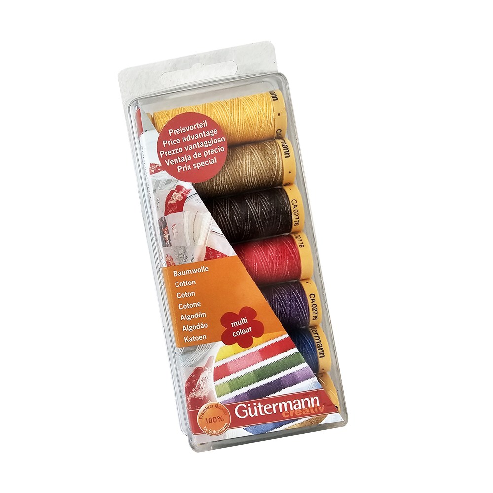 독일 명품 구터만 면복합사 100m 세트 나염실 세트 35,000원