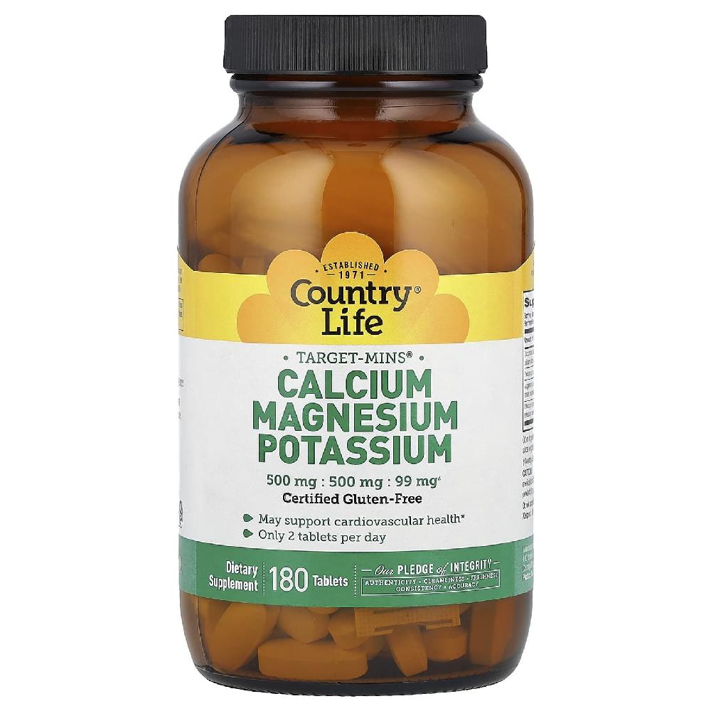 컨트리라이프 칼슘 마그네슘 칼륨 포타슘 타블렛 180정 40,700원