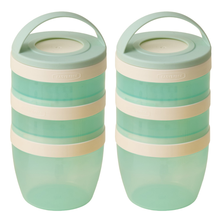 이지앤프리 프레시타워 과일샐러드 소분용기 2P세트 250ml 2P +115ml 4P 15,900원