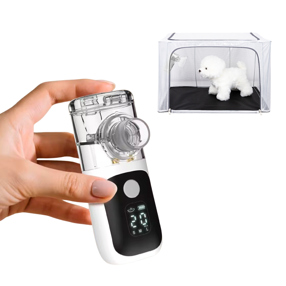 하이넵 충전식 무선 강아지 네블라이저방 세트 고양이 동물용 접이식 네블방 82,970원