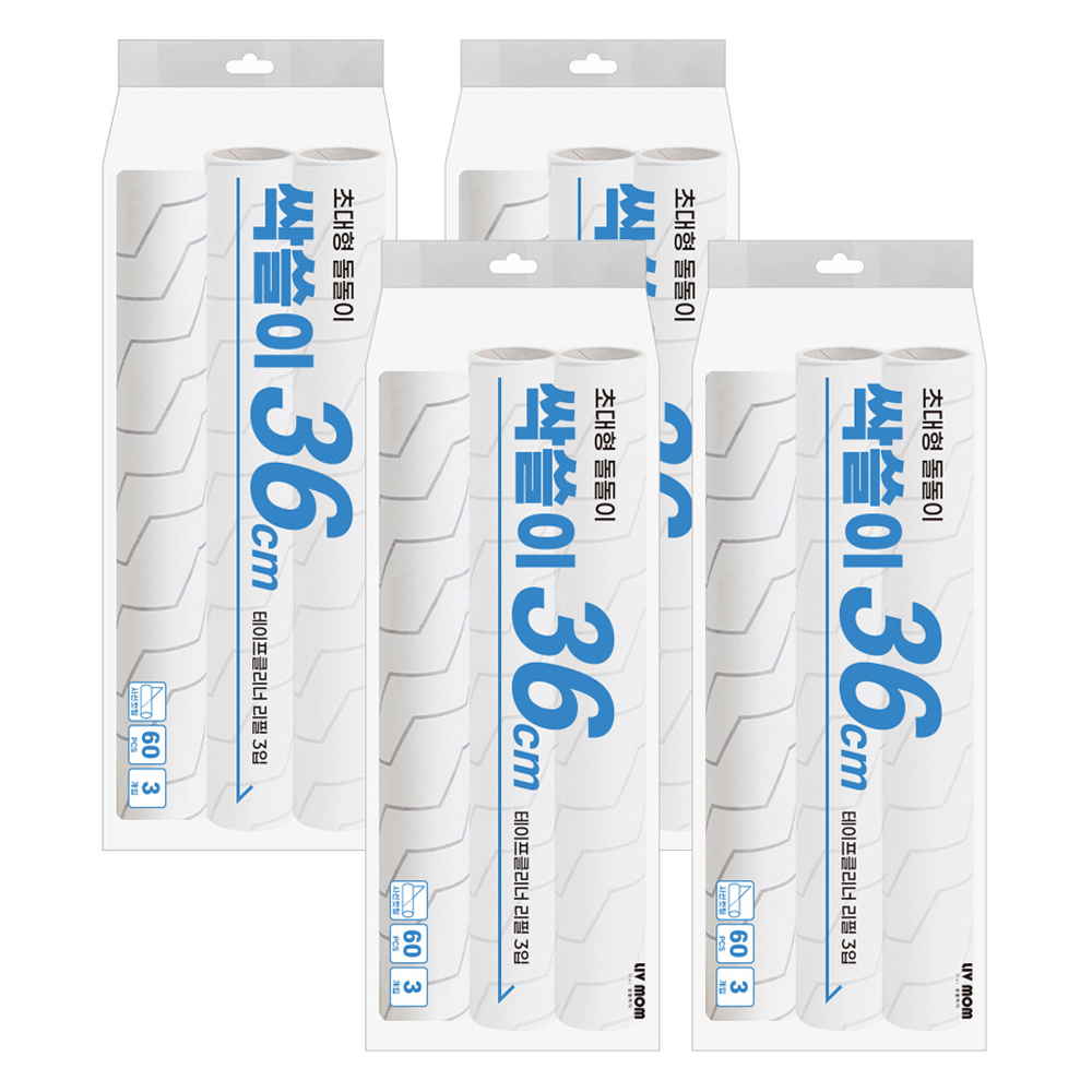 리브맘 스탠드형 싹쓸이 초대형 돌돌이 리필 3p, 4개 38,710원