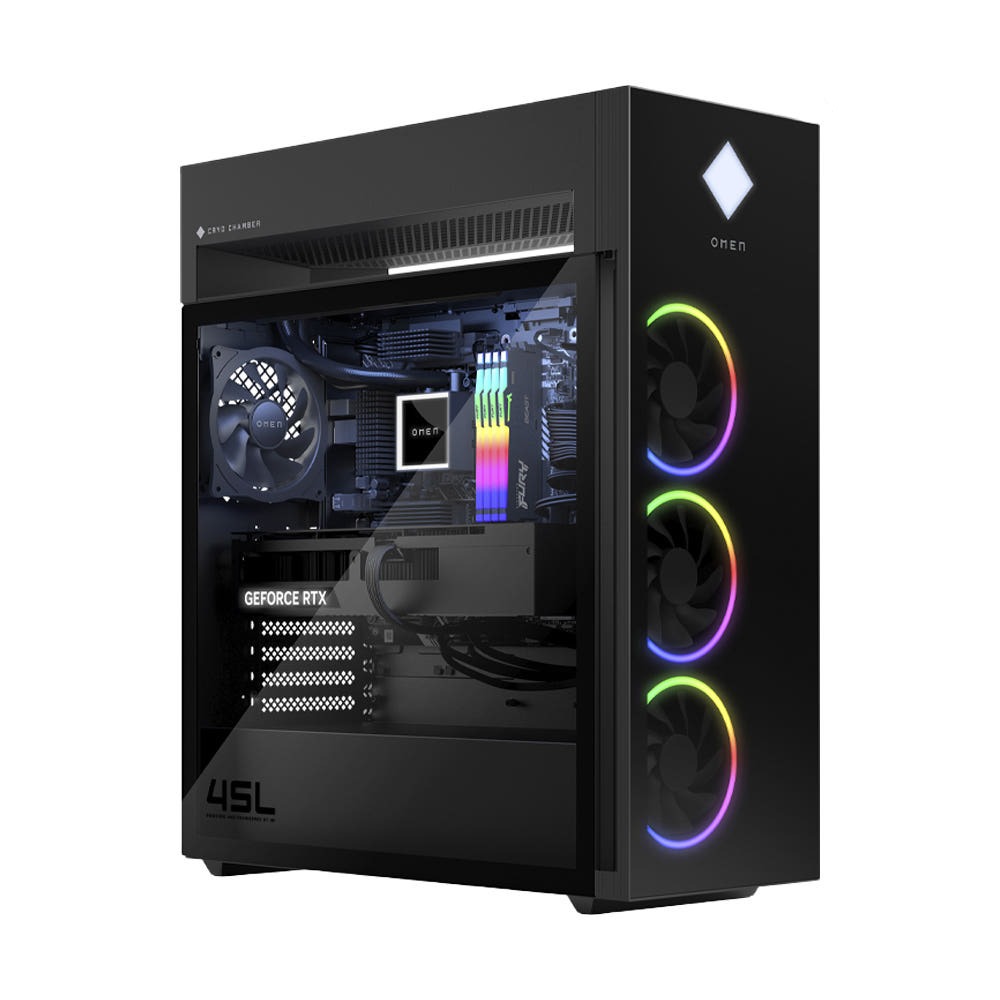 HP 2025 오멘 데스크탑 45L 코어Ultra9 인텔 15세대 지포스 RTX 5090 14,099,000원