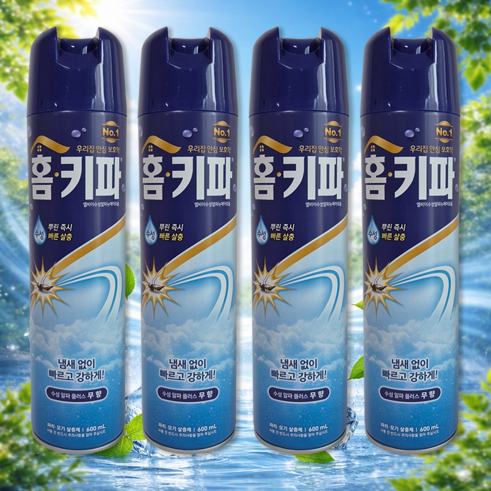 헨켈 모기약 홈키파 무향 수성 에어로졸 18,080원