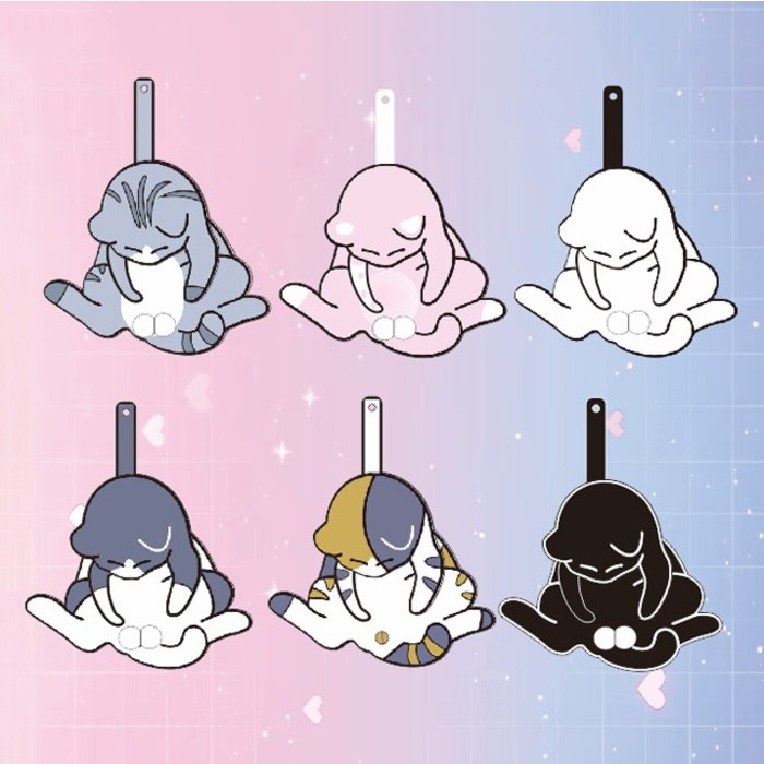 누누마켓 고양이 땅콩 프로펠러 키링, 1개, 화이트 4,500원