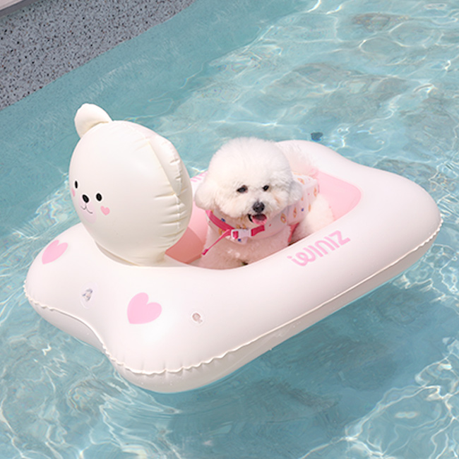 위니즈 러블리 베어 펫 튜브 강아지 물놀이, 러블리 베어 펫튜브, 1개 26,900원