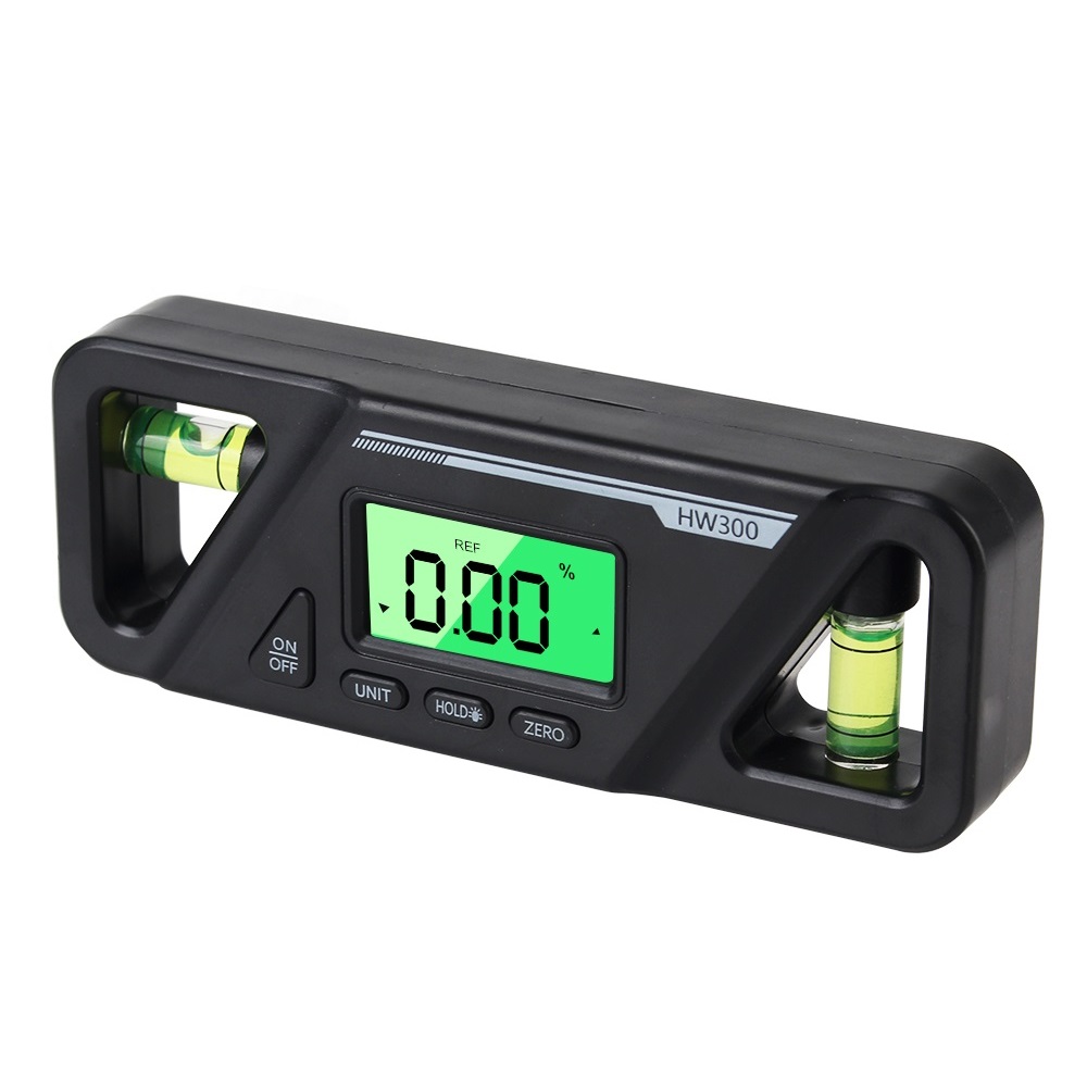 HWA 디지털 각도계 수평계 네오디뮴 자석내장 블랙, 1개 31,000원