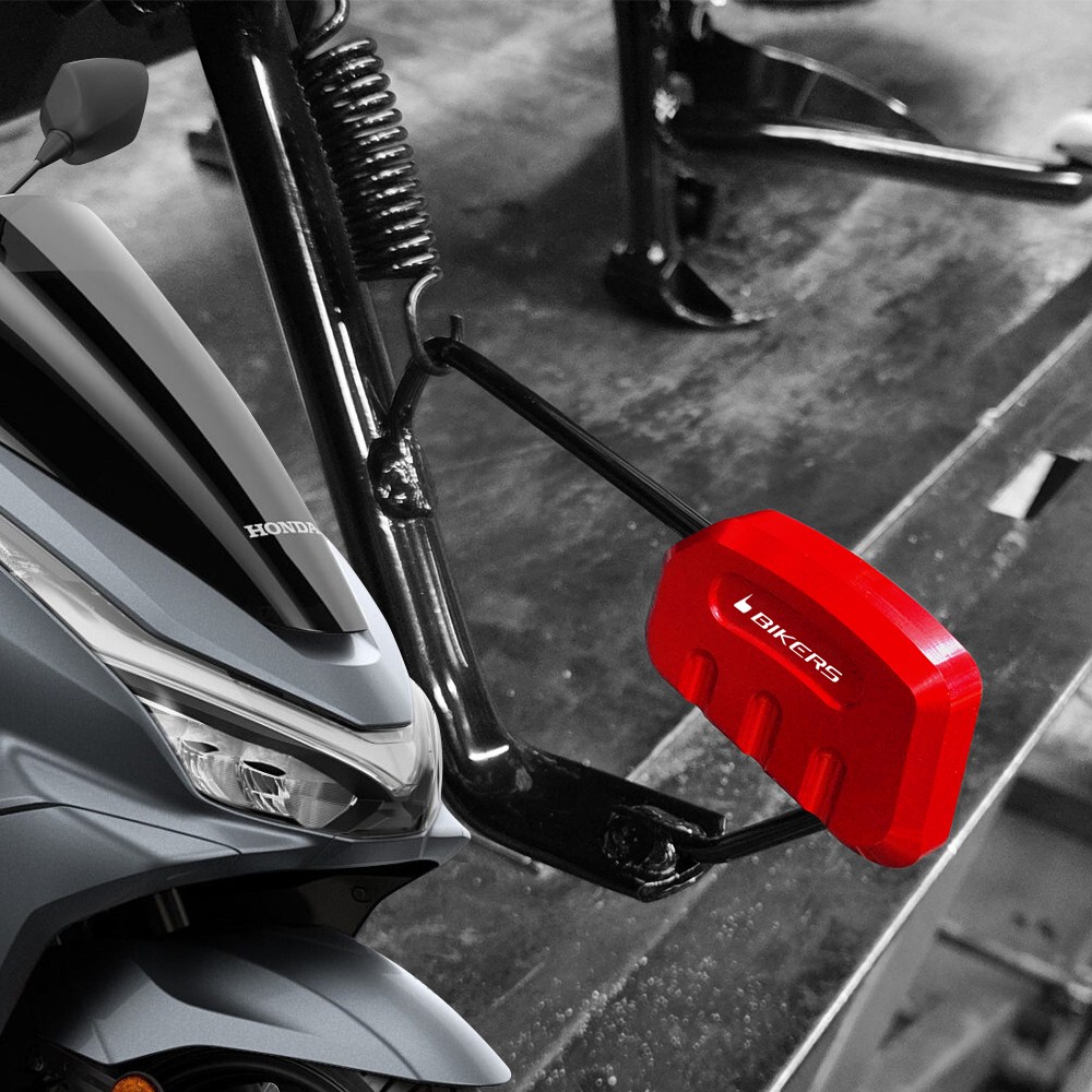 25년-26년 바이커스 혼다 pcx125 튜닝 사이드스탠드 날개패드 확장발판 사각형 28,000원