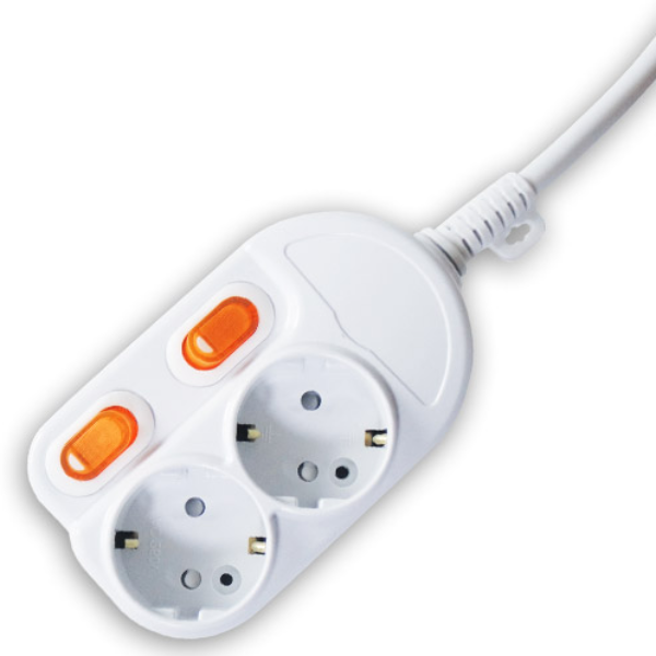 국산 개별스위치 2구 멀티탭 1.5m 3m 5m 2구 콘센트 국산, 개별스위치2구, (MG2A)1.5m 9,900원