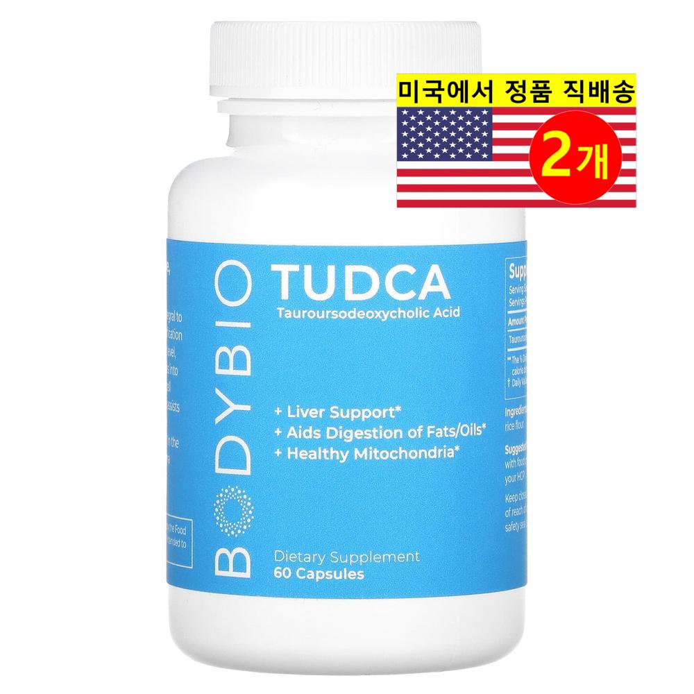 BodyBio 리버 헬스 서포트 투드카 500mg TUDCA 190,400원