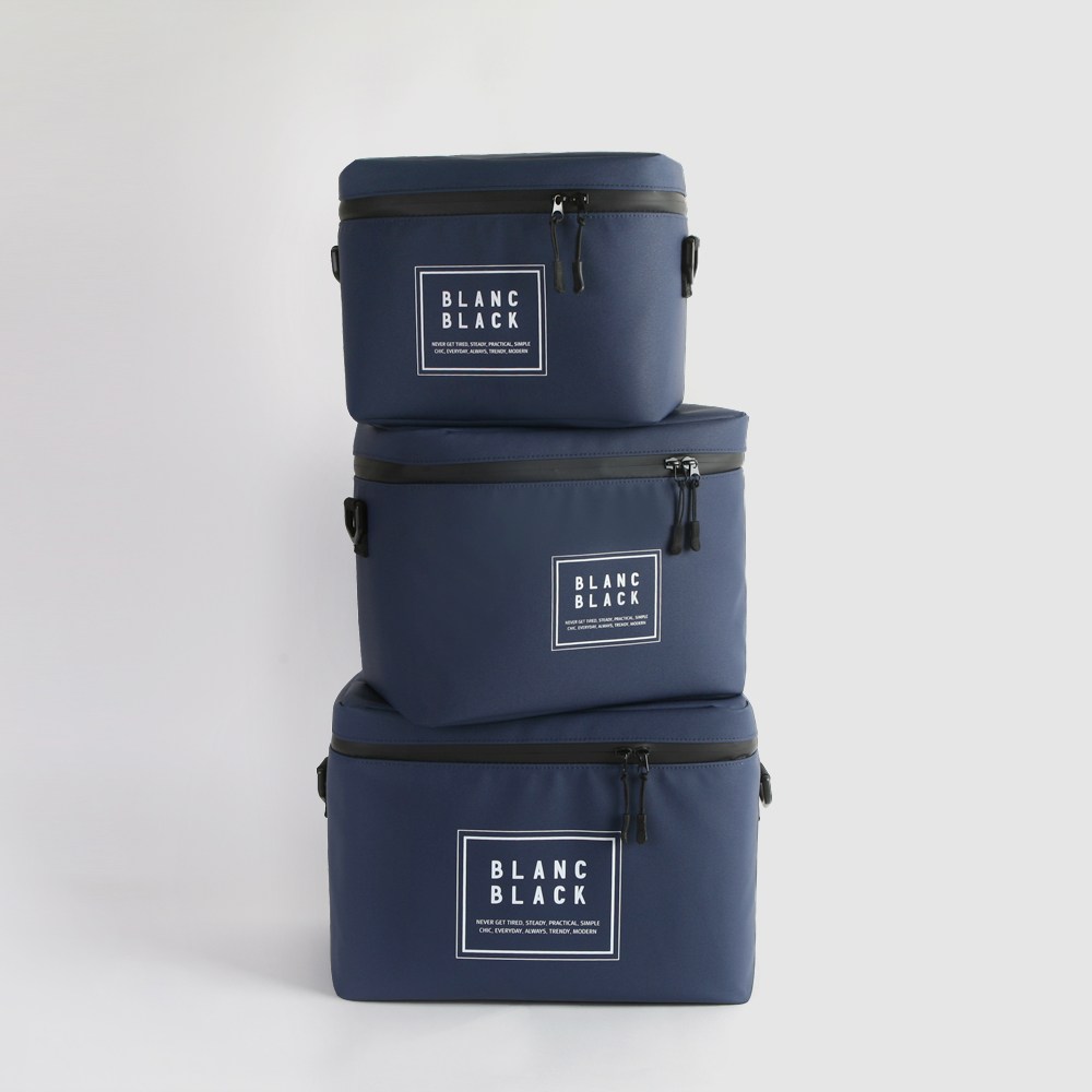 블랑블랙 워싱 보온보냉 방수 쿨러백 가방 캠핑 낚시 아이스백 28,500원