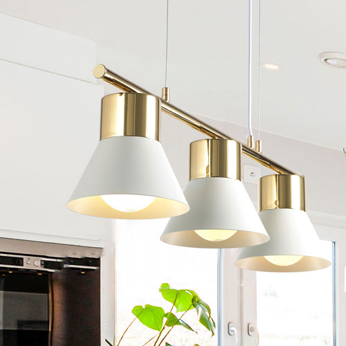 브리디 3등 펜던트조명 식탁등 인테리어조명, 화이트 88,000원