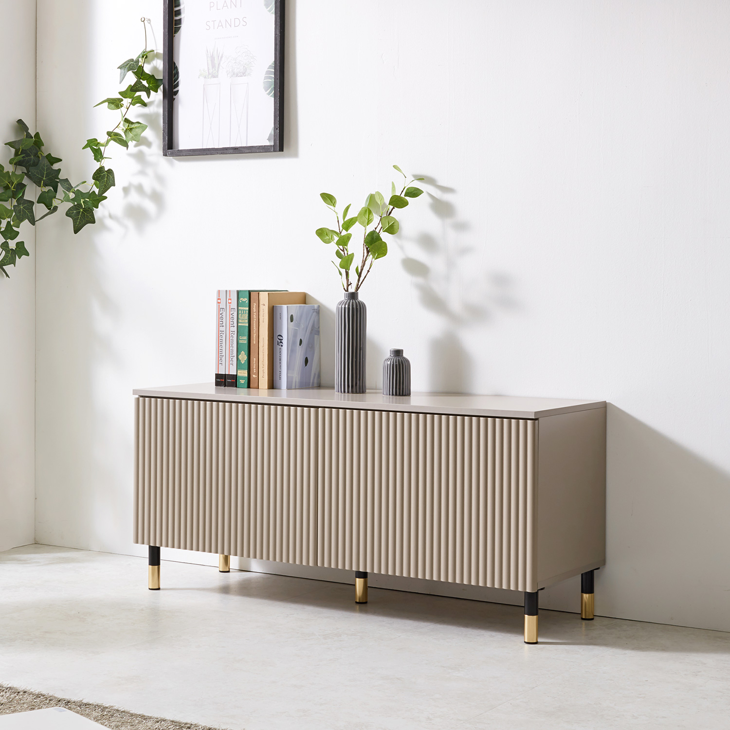 룸앤홈 비안 템바보드 1200 낮은 거실장 방문설치 144,900원