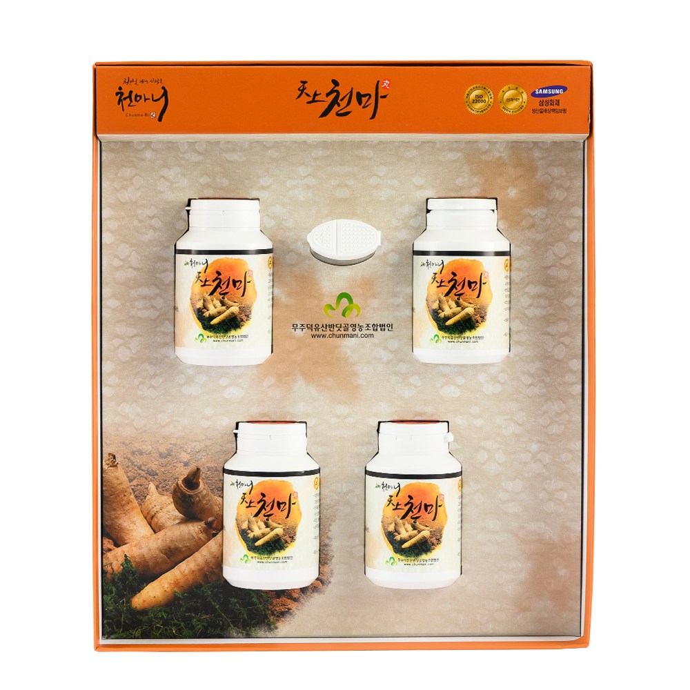 [천마니공식몰]무주천마 천상천마환 150g x 4병 110,000원
