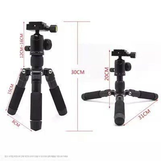 카메라 회전 삼각대 방송용 촬영 거치대 장비 스마트폰 리모컨 틸트 플레이트 클래퍼 전동헤드, 1개, 초저형 탑 삼각대 223,100원