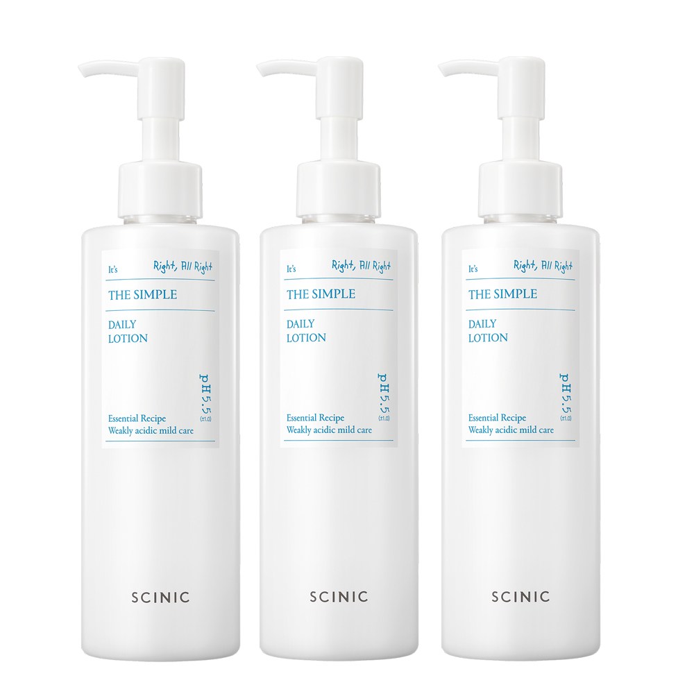 싸이닉 더심플 데일리로션 300ml 3개 31,600원