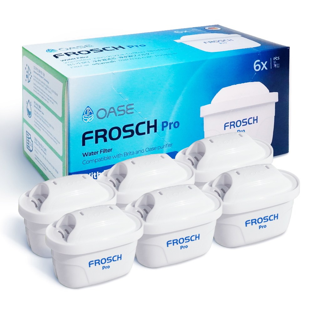 오아세 프로쉬 프로 필터(브리타 정수기 막스트라 필터 호환), 6개, 단일상품 29,900원