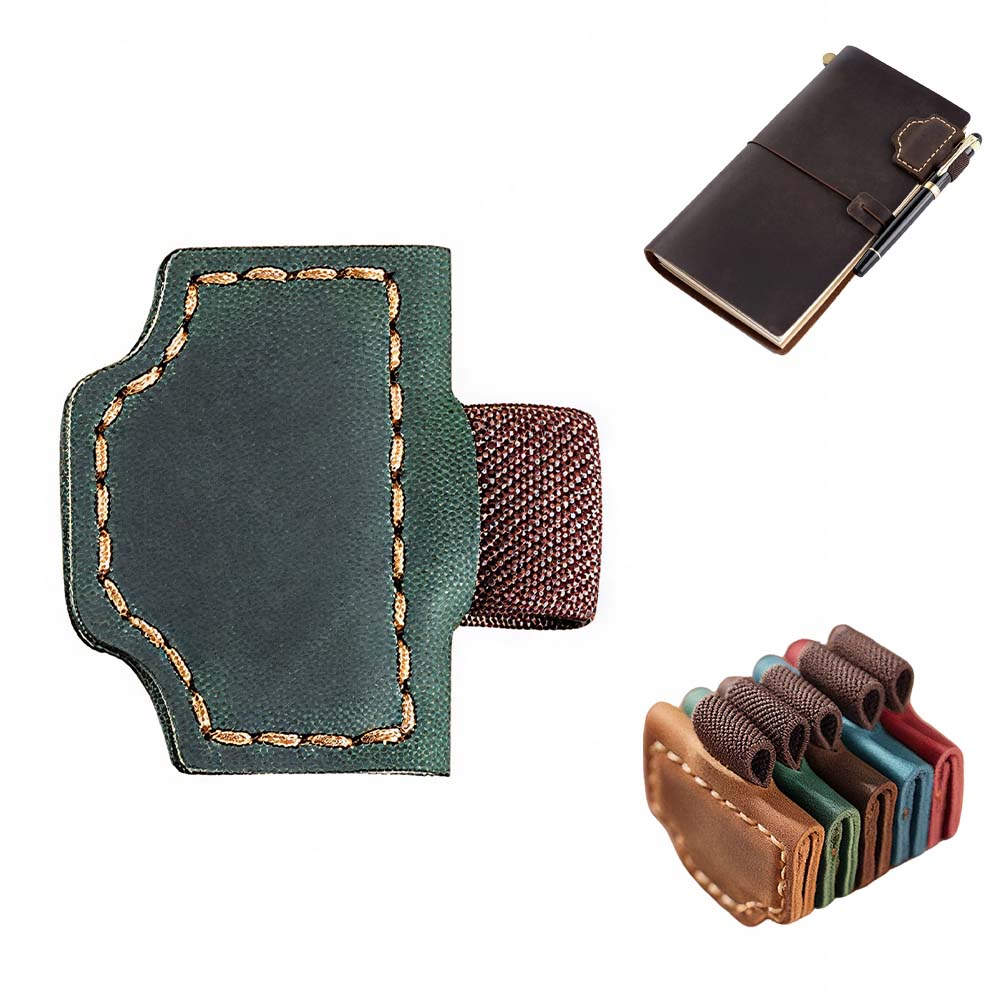 루베이 내구성 2in1 가죽 책갈피+펜홀더 자석 견고하게 흡착 읽기/학습/기록, 1개, 녹색 9,900원