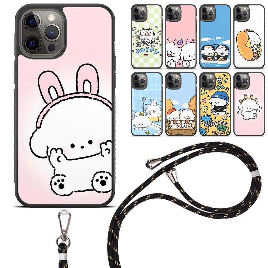 강아지 비숑 스트랩 케이스 AT-M150S 포켓몬에디션3 잼폰3 AT-M130 포켓몬2 잼폰2 16,800원