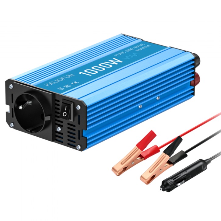순수정현파 인버터 220V 60Hz KC인증 차량용 캠핑용 가정용 태양광 전원 변환기 1000W, 1개 120,000원