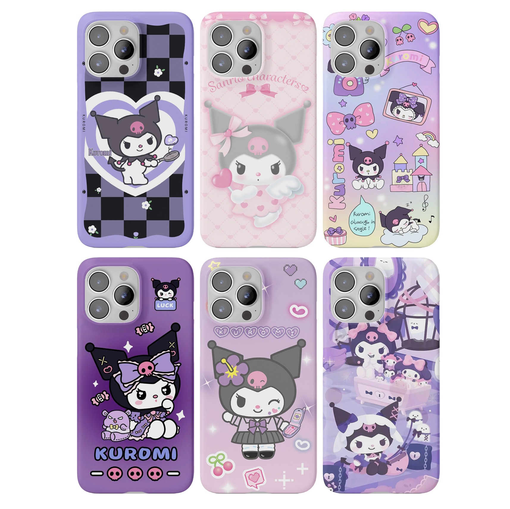 산리오 쿠로미 케이스 AT-M130 AT-M150 시나모롤폰폰 포켓몬폰2 포켓몬폰3 잼폰2 잼폰3 마이브키즈폰 13,500원